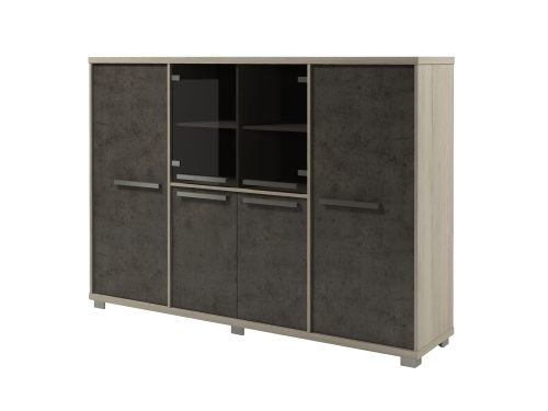 Шкаф четырехсекционный с гардеробом Z-34-01 Шкаф четырехсекционный с гардеробом Z-34-01