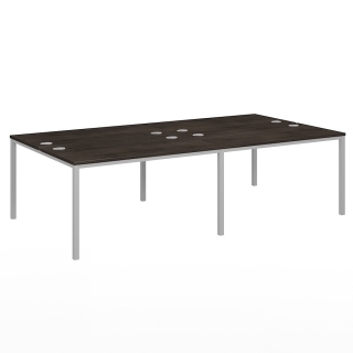 Бенч-система на 4 рабочих места, на металлокаркасе типа Lite VL-51 фото 3 Бенч-система на 4 рабочих места, на металлокаркасе типа Lite VL-51 фото 3