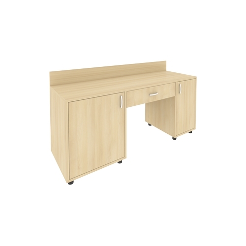 Стол с 2-мя тумбами и бортиком С-СТ-170 (L) фото 4 Стол с 2-мя тумбами и бортиком С-СТ-170 (L) фото 4