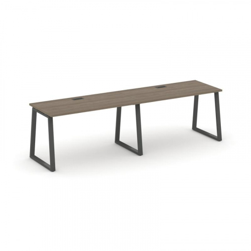 Style Project Рабочая станция 1 сторон. SN-6T1.ORS-014 Акация Лорка/Металл Антрацит/Заглушка Пластик фото 25