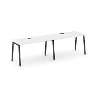 Style Project Рабочая станция 1 сторон. SN-4A.ORS-012 Белый/Металл Антрацит 2360*700*750