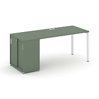 Стол офисный с опорным шкафом-купе Concept CN.SP-235