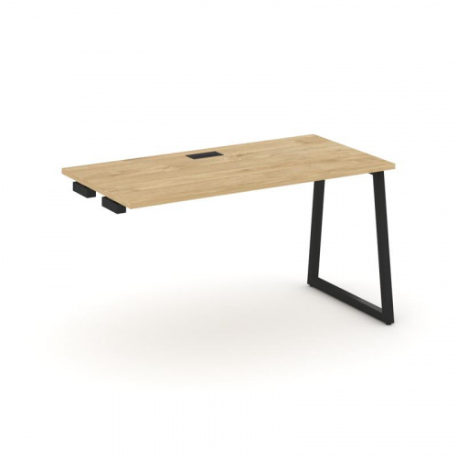 Style Project Стол-приставка к опор. элем. SN-4T1.OPRS-011 Акация Лорка/Металл Антрацит/Заглушка Пла