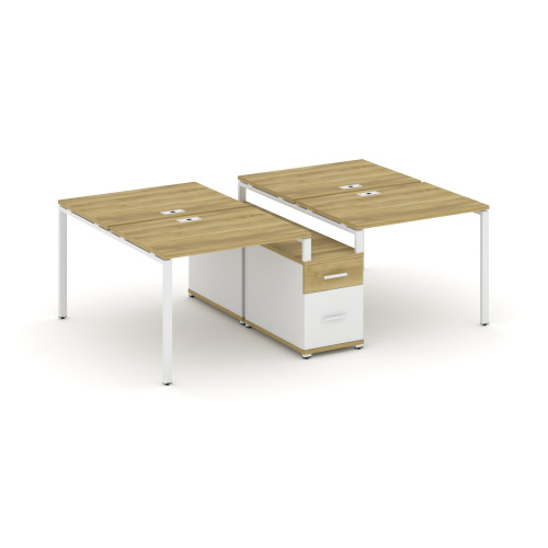 Бенч-система на 4 места с опорной тумбой Concept CN.DRS-313 фото 11 Бенч-система на 4 места с опорной тумбой Concept CN.DRS-313 фото 11