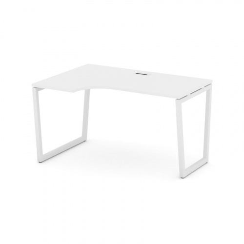 Style Project Стол рабочий эргоном. SN-4T2.SPA-001(L) Акация Лорка/Металл Антрацит/Заглушка Пластик фото 16