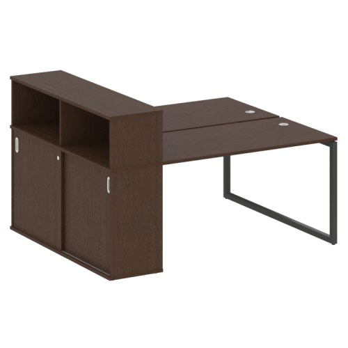 Бенч-система с шкафом-купе на О-обр. м/к Metal System Quattro 40БО.РС-СШК-2.3 фото 11