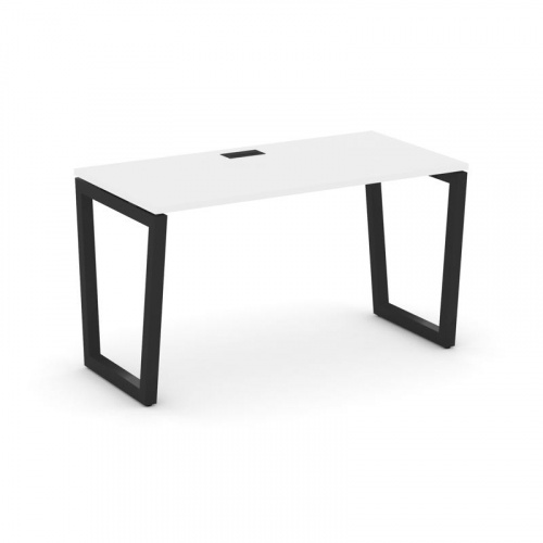 Style Project Стол письменный SN-5T2.SP-024 Акация Лорка/Металл Антрацит/Заглушка Пластик Черный 158 фото 4