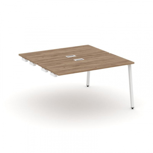 Style Project Стол-приставка к опор. элем. SN-4A.DPRS-013 Дуб Наварра/Металл Антрацит 1380*1432*750 фото 24