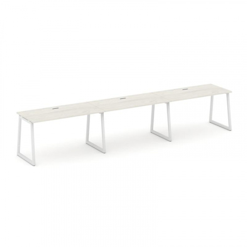 Style Project Рабочая станция 1 сторон. SN-4T1.ORS-051 Акация Лорка/Металл Антрацит/Заглушка Пластик фото 18