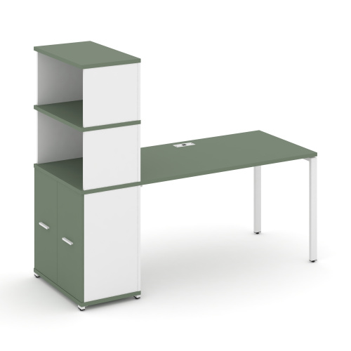 Стол офисный с опорным распашным шкафом Concept CN.SP-231