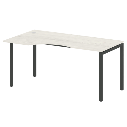 Стол криволинейный левый на П-обр. м/к Metal System Quattro 40БП.СА-1 (L) фото 11 Стол криволинейный левый на П-обр. м/к Metal System Quattro 40БП.СА-1 (L) фото 11