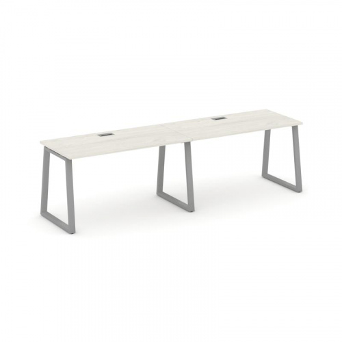 Style Project Рабочая станция 1 сторон. SN-6T1.ORS-014 Акация Лорка/Металл Антрацит/Заглушка Пластик фото 12