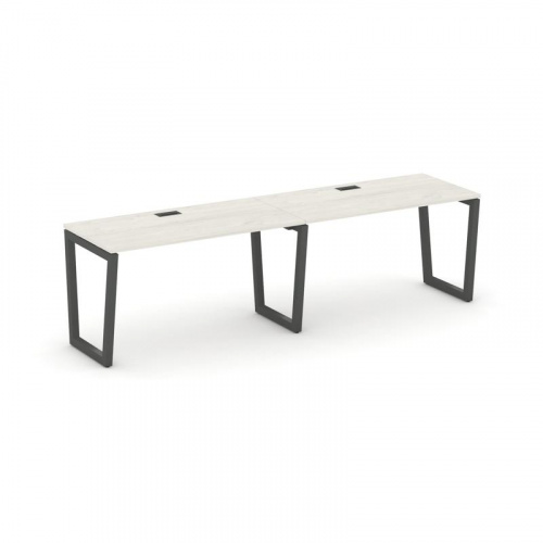 Style Project Рабочая станция 1 сторон. SN-5T2.ORS-024 Акация Лорка/Металл Антрацит/Заглушка Пластик фото 24