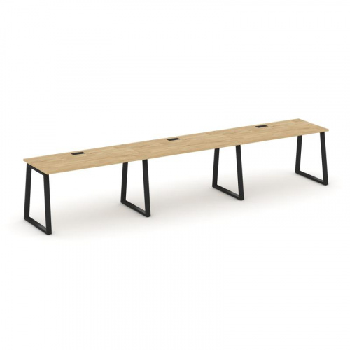 Style Project Рабочая станция 1 сторон. SN-6T1.ORS-051 Акация Лорка/Металл Антрацит/Заглушка Пластик Style Project Рабочая станция 1 сторон. SN-6T1.ORS-051 Акация Лорка/Металл Антрацит/Заглушка Пластик