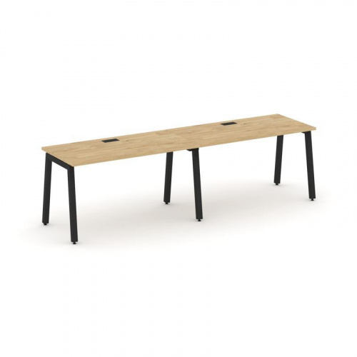 Style Project Рабочая станция 1 сторон. SN-5A.ORS-023 Антрацит/Металл Белый 2760*800*750 фото 6