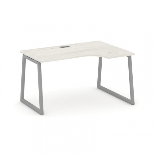 Style Project Стол рабочий эргоном. SN-4T1.SPA-012(R) Акация Лорка/Металл Антрацит/Заглушка Пластик фото 17