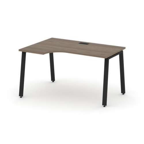 Style Project Стол рабочий эргоном. SN-6A.SPA-012(L) Антрацит/Металл Белый 1580*700/980*750 фото 7 Style Project Стол рабочий эргоном. SN-6A.SPA-012(L) Антрацит/Металл Белый 1580*700/980*750 фото 7