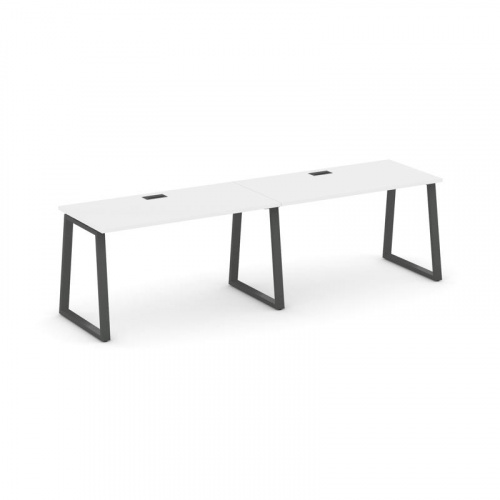 Style Project Рабочая станция 1 сторон. SN-6T1.ORS-014 Акация Лорка/Металл Антрацит/Заглушка Пластик фото 26