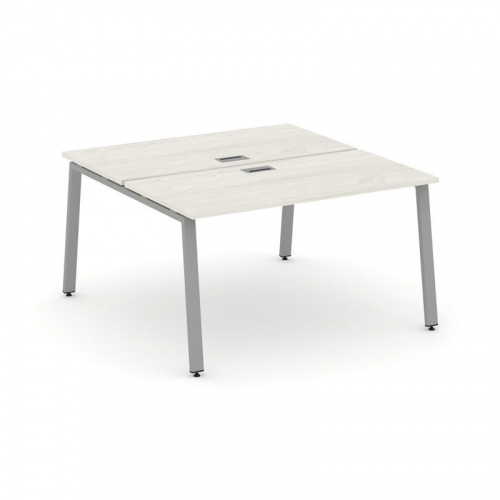 Style Project Рабочая станция 2-х сторон. SN-6A.DRS-002 Акация Лорка/Металл Белый 1180*1232*750 фото 14