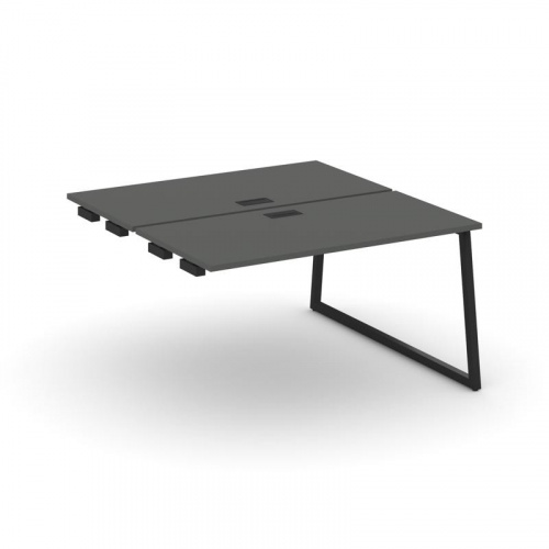 Style Project Стол-приставка к опор. элем. SN-4T1.DPRS-012 Акация Лорка/Металл Антрацит/Заглушка Пла фото 6