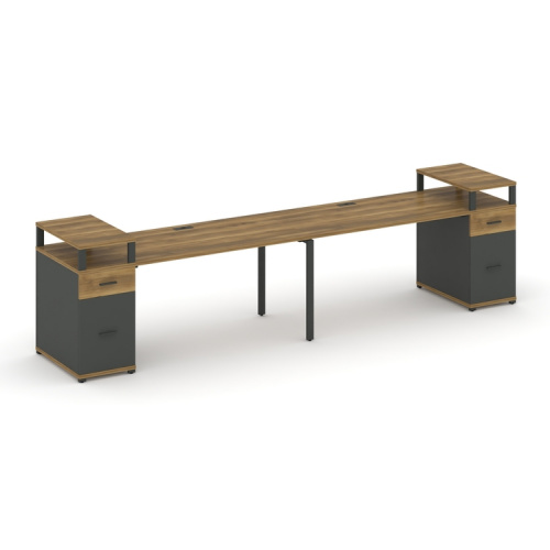 Бенч-система на 2 места с 2 опорными тумбами Concept CN.ORS-431 Бенч-система на 2 места с 2 опорными тумбами Concept CN.ORS-431