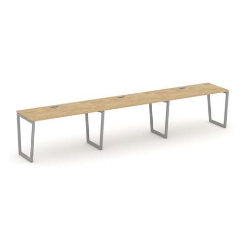 Style Project Рабочая станция 1 сторон. SN-4T2.ORS-044 Акация Лорка/Металл Антрацит/Заглушка Пластик фото 2