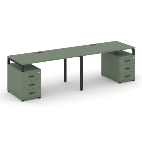 Бенч-система на 2 места с 2 опорными тумбами Concept CN.ORS-320 Бенч-система на 2 места с 2 опорными тумбами Concept CN.ORS-320