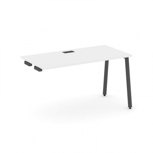 Style Project Стол-приставка к опор. элем. SN-4A.OPRS-022 Тиквуд Светлый/Металл Белый 1180*800*750 фото 17