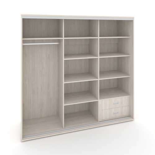 Корпус 3-х секционного шкафа низкого L=2219мм Maris SH.K3-5.2 K1 фото 5