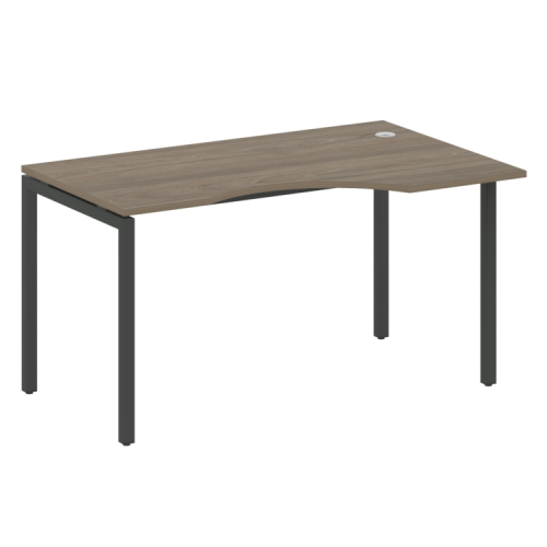 Стол криволинейный правый на П-обр. м/к Metal System Quattro 40БП.СА-2 (R) фото 2