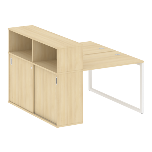 Бенч-система с шкафом-купе на О-обр. м/к Metal System Quattro 40БО.РС-СШК-2.1 фото 15