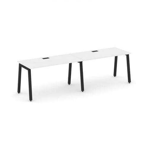 Style Project Рабочая станция 1 сторон. SN-5A.ORS-023 Антрацит/Металл Белый 2760*800*750 фото 11