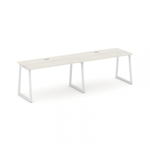 Style Project Рабочая станция 1 сторон. SN-4T1.ORS-012 Акация Лорка/Металл Антрацит/Заглушка Пластик фото 18