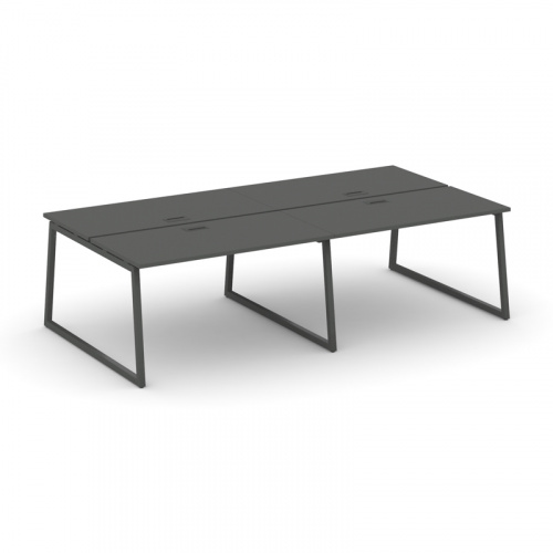 Style Project Рабочая станция 2-х сторон. SN-4T1.DRS-044 Акация Лорка/Металл Антрацит/Заглушка Пласт фото 14