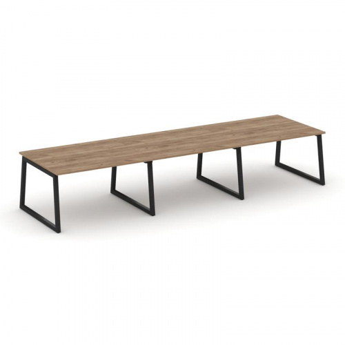 Style Project Стол переговорный SN-5T1.SPRG-053.3 Акация Лорка/Металл Антрацит 4140*1180*750 фото 10 Style Project Стол переговорный SN-5T1.SPRG-053.3 Акация Лорка/Металл Антрацит 4140*1180*750 фото 10