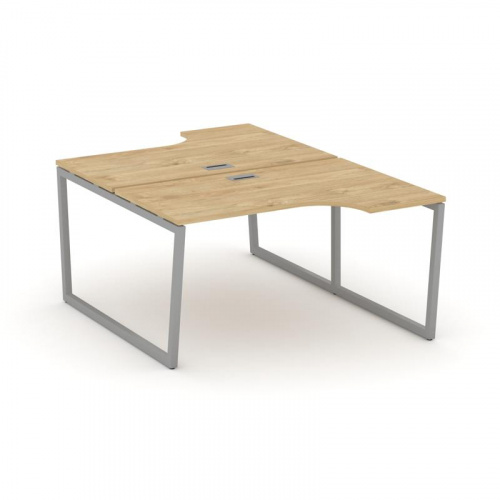 Style Project Рабочая станция эргоном. SN-4T2.DRPA-012 Акация Лорка/Металл Антрацит/Заглушка Пластик фото 2