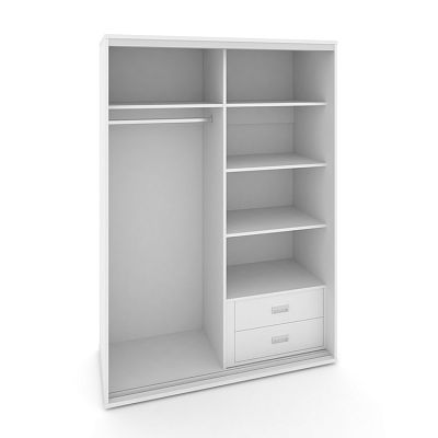 Корпус 2-х секционного шкафа низкого L=1600мм Maris SH.K2-6.2 K1