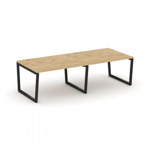 Style Project Стол переговорный SN-5T2.SPRG-043.3 Акация Лорка/Металл Антрацит 2760*1180*750 Style Project Стол переговорный SN-5T2.SPRG-043.3 Акация Лорка/Металл Антрацит 2760*1180*750