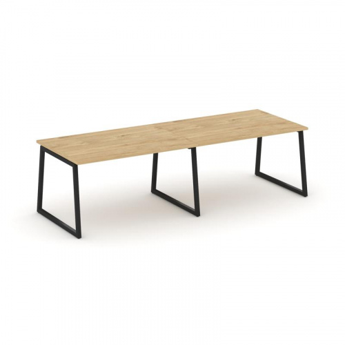 Style Project Стол переговорный SN-4T1.SPRG-014.3 Акация Лорка/Металл Антрацит 3160*980*750 Style Project Стол переговорный SN-4T1.SPRG-014.3 Акация Лорка/Металл Антрацит 3160*980*750