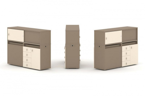 Тумба офисная (Набор №18.) Estetica ES.NB.2N-18 фото 3