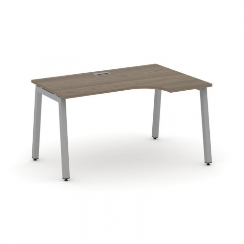 Style Project Стол рабочий эргоном. SN-5A.SPA-022(R) Дуб Наварра/Металл Антрацит 1580*800/980*750 фото 3 Style Project Стол рабочий эргоном. SN-5A.SPA-022(R) Дуб Наварра/Металл Антрацит 1580*800/980*750 фото 3