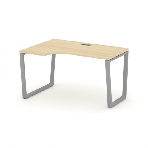 Style Project Стол рабочий эргоном. SN-6T2.SPA-002(L) Акация Лорка/Металл Антрацит/Заглушка Пластик фото 20