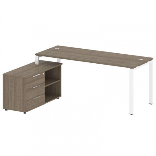 Бенч-система с тумбой на П-обр. м/к Metal System БП.РС-СТС-2.5 Бенч-система с тумбой на П-обр. м/к Metal System БП.РС-СТС-2.5