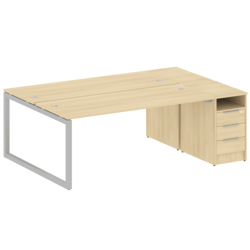 Бенч-система с тумбой на О-обр. м/к Metal System Quattro 50БО.РС-СТП-2.5 фото 4 Бенч-система с тумбой на О-обр. м/к Metal System Quattro 50БО.РС-СТП-2.5 фото 4