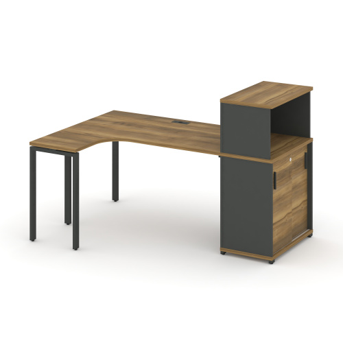 Стол эргономичный с опорным шкафом-купе Concept CN.SA-220(L) Стол эргономичный с опорным шкафом-купе Concept CN.SA-220(L)