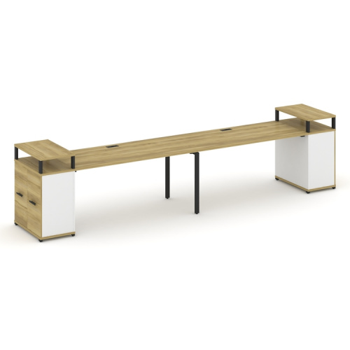 Бенч-система с опорными распашными шкафами Concept CN.ORS-224 фото 6 Бенч-система с опорными распашными шкафами Concept CN.ORS-224 фото 6
