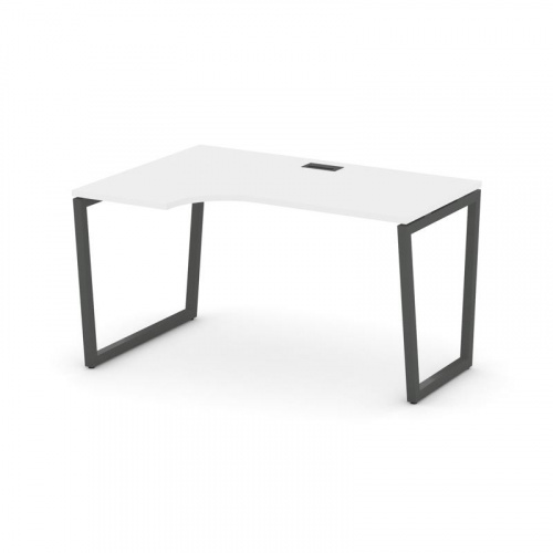 Style Project Стол рабочий эргоном. SN-4T2.SPA-001(L) Акация Лорка/Металл Антрацит/Заглушка Пластик фото 26