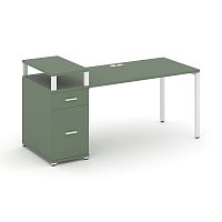 Стол офисный с опорной тумбой Concept CN.SP-416