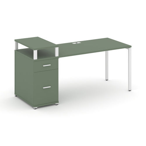 Стол офисный с опорной тумбой Concept CN.SP-416 Стол офисный с опорной тумбой Concept CN.SP-416