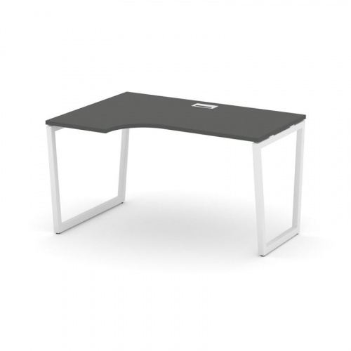 Style Project Стол рабочий эргоном. SN-4T2.SPA-001(L) Акация Лорка/Металл Антрацит/Заглушка Пластик фото 18